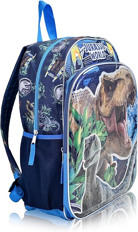 Jurassic World Boys 3D Molded Front Backpack - T-Rex