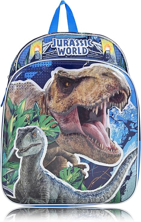 Jurassic World Boys 3D Molded Front Backpack - T-Rex