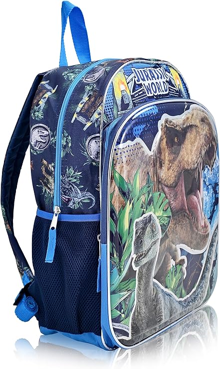 Jurassic World Boys 3D Molded Front Backpack - T-Rex