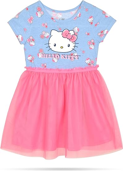 Hello Kitty Girls & Toddlers Tutu Dress - Powder Blue