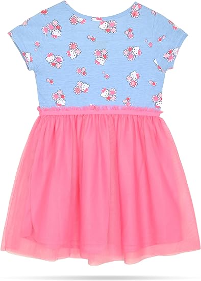 Hello Kitty Girls & Toddlers Tutu Dress - Powder Blue