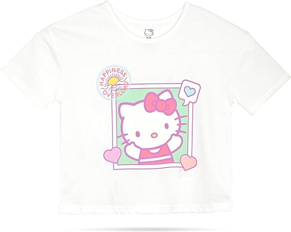 Hello Kitty Girls 2-Piece T-Shirt & Skirt Set - Multi Color