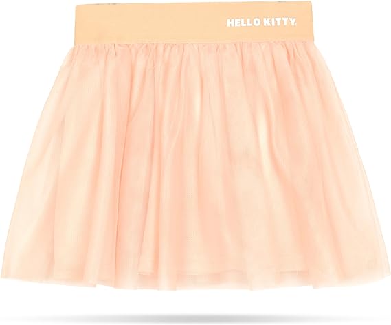 Hello Kitty Girls 2-Piece T-Shirt & Skirt Set - Peach