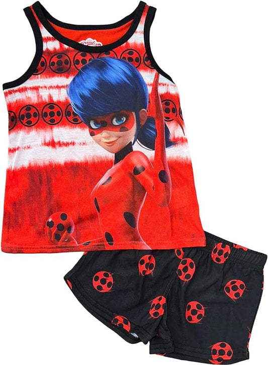 Miraculous Girls' Shorts Set - Ladybug