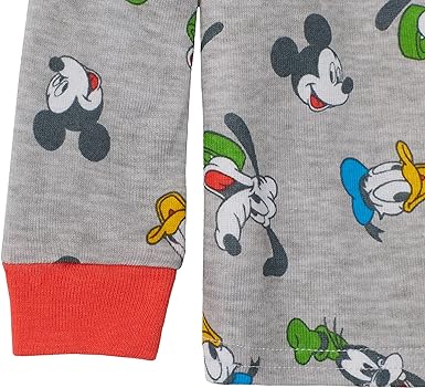 Disney Baby Boys' 4-Piece Cotton Pajama Set- Hello There