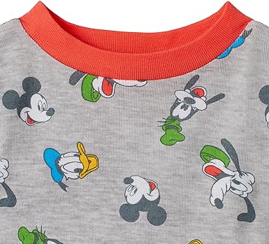 Disney Baby Boys' 4-Piece Cotton Pajama Set- Hello There