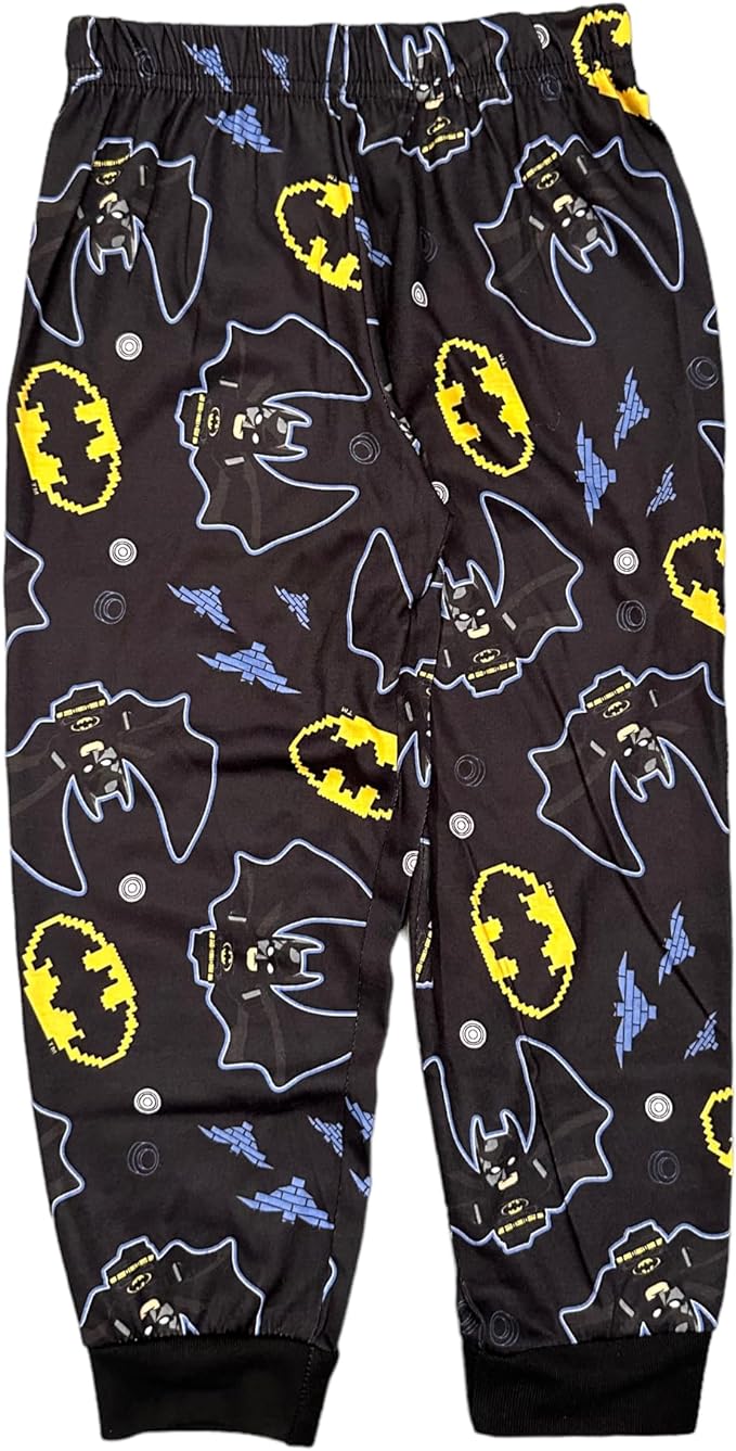 LEGO Batman Boys' Pajama Set - Black/Blue I am the Night