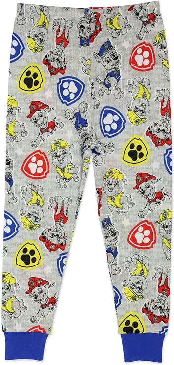 Paw Patrol Boys' 4-Piece Pajama Set - Grey Print