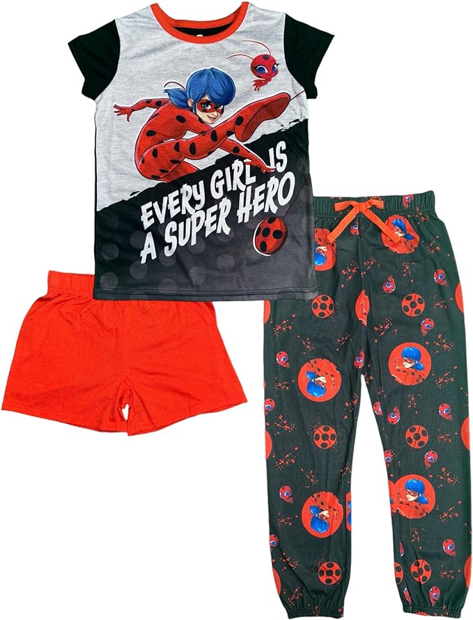 Miraculous Girls' Pajama Set - Every Girl is a Super Hero