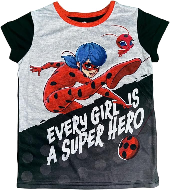 Miraculous Girls' Pajama Set - Every Girl is a Super Hero