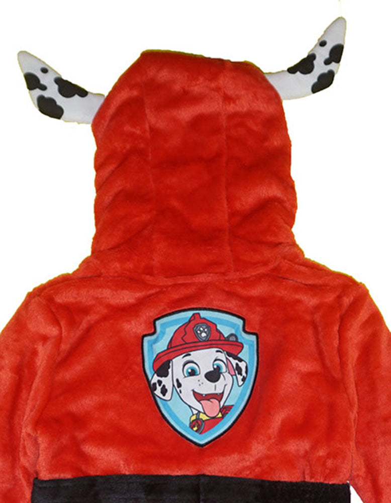 Paw Patrol Nickelodeon Boys' Toddler 3D Plush Marshall Robe