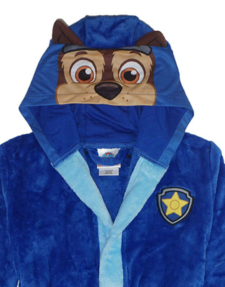 Paw Patrol Nickelodeon Boys' Toddler 3D Plush Chase Robe