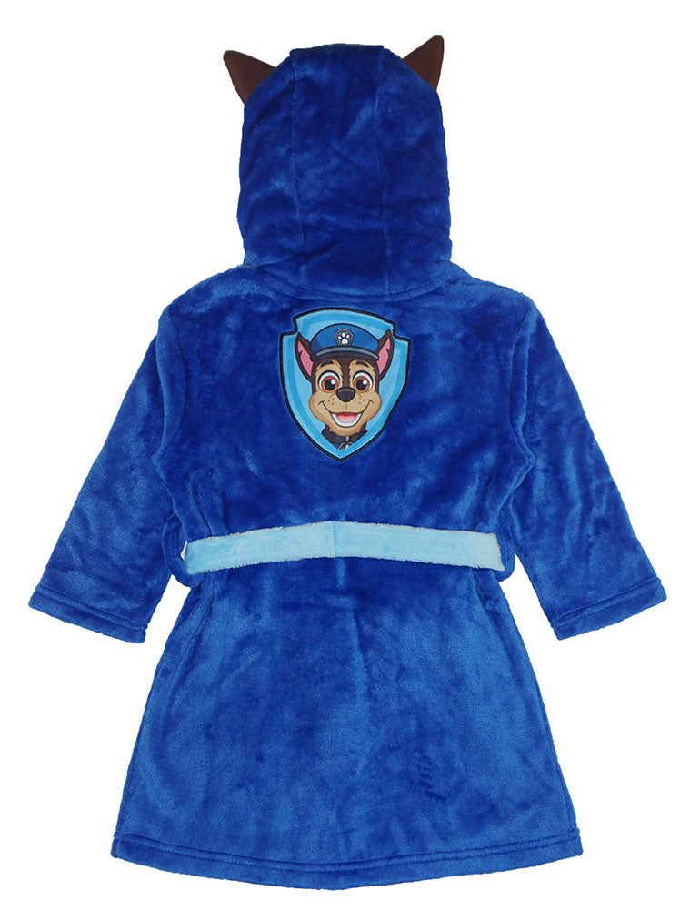 Paw Patrol Nickelodeon Boys' Toddler 3D Plush Chase Robe